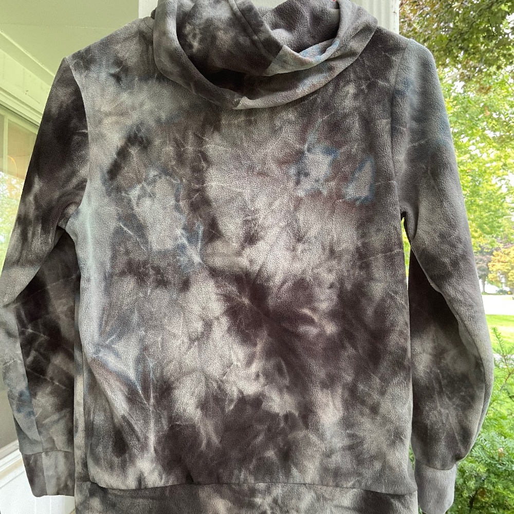 Boys cozy all fleece hoodie // Boys Large 10-12 - Picture 7 of 7